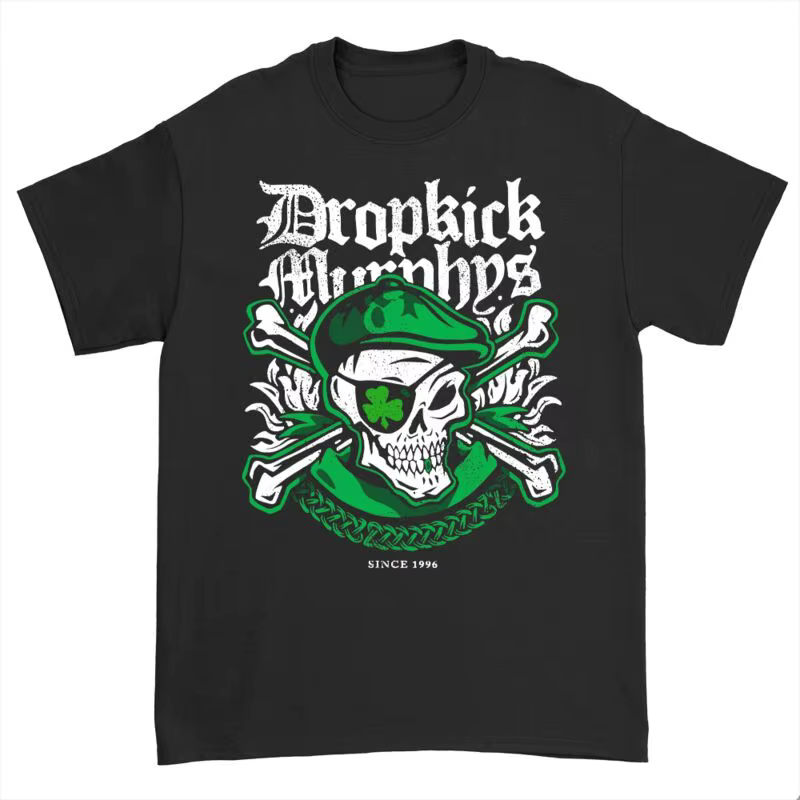 T-shirt Dropkick Murphys Irish Cap Skull
