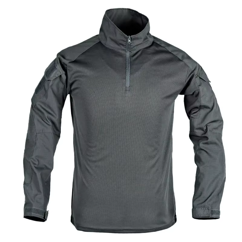 T-shirt à manches longues pour homme, vêtement d'extérieur, respirant, pour entraînement, chasse, randonnée, travail