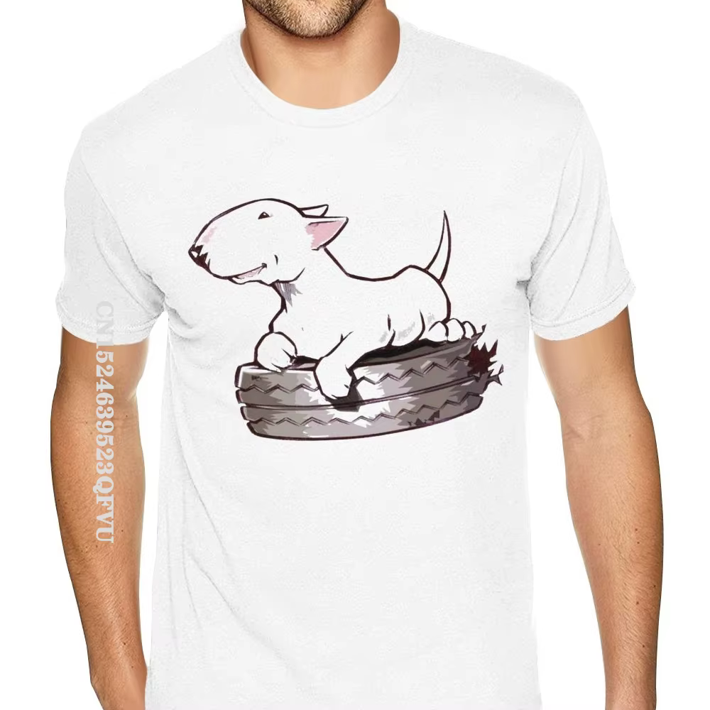 T-shirt imprimé Bull Terrier drôle