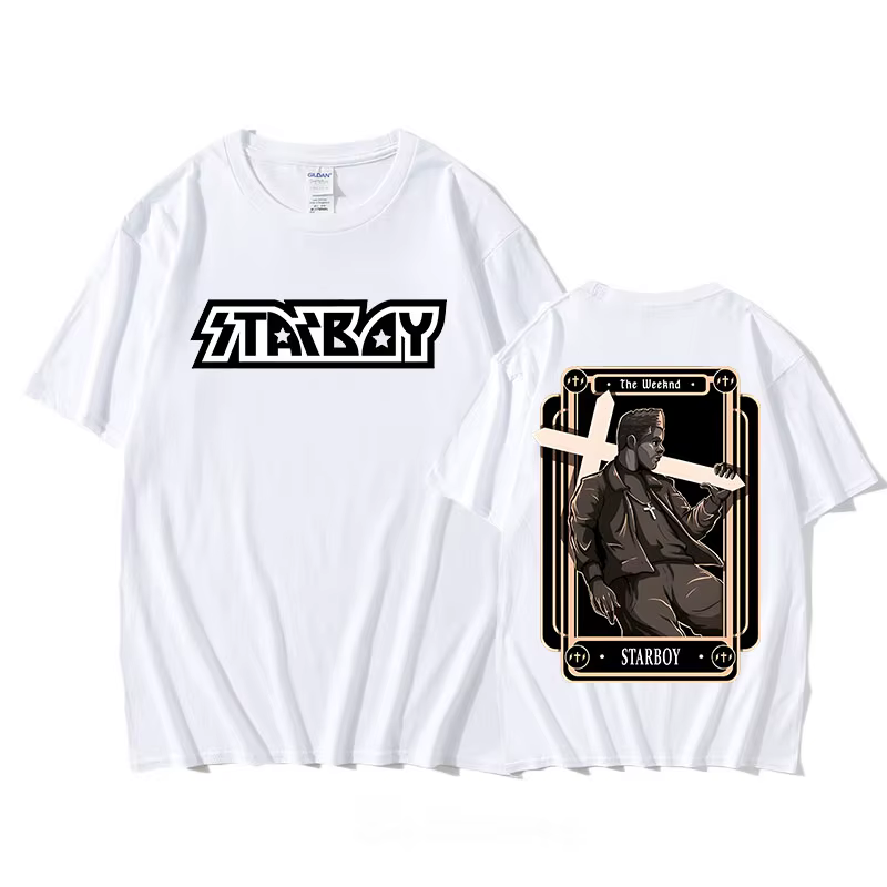 T-shirt Décontracté en Coton