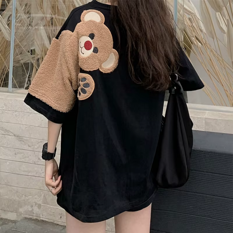 T-shirt à demi-manches pour femme