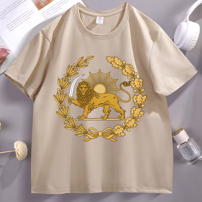 T-shirt Iran Lion et Soleil