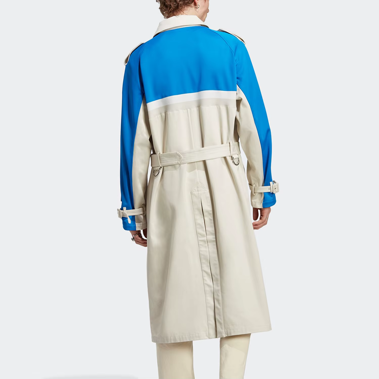 Veste longue de sport à capuche pour homme Adidas Trefoil authentique IA2466