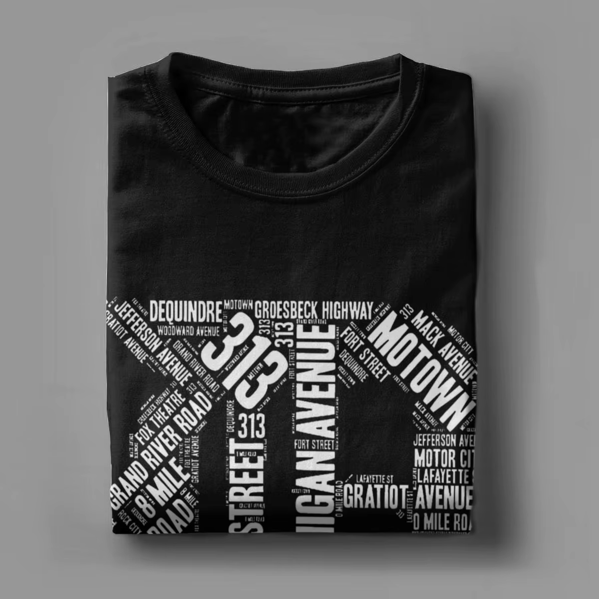 Detroit Graphic D T-shirt pour hommes