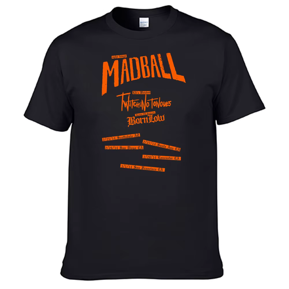 Bande Madball t-shirt 100% coton hommes chemise hauts