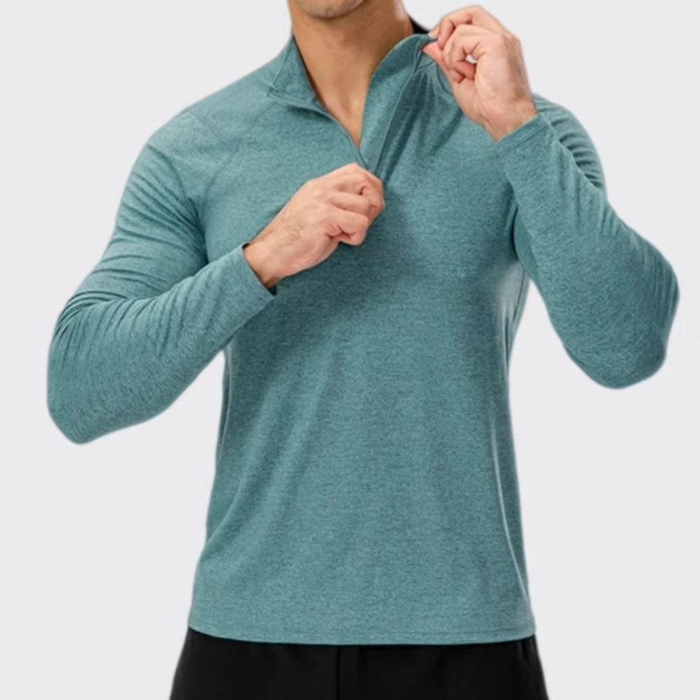 T-shirt de sport pour homme à manches longues