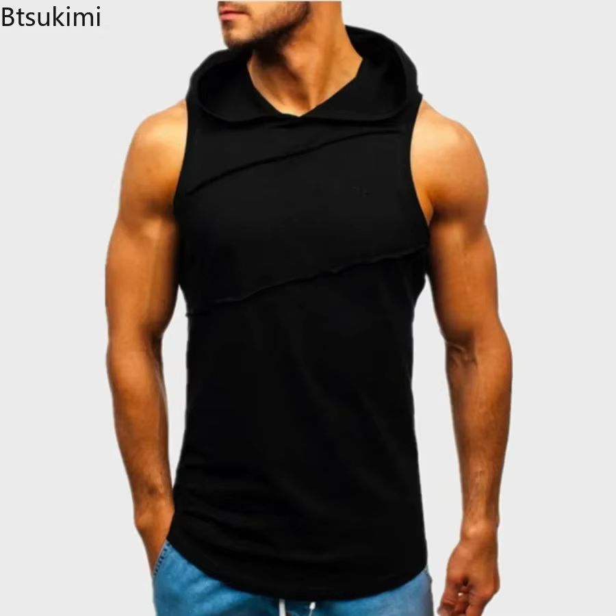 T-shirt de Sport à capuche pour hommes