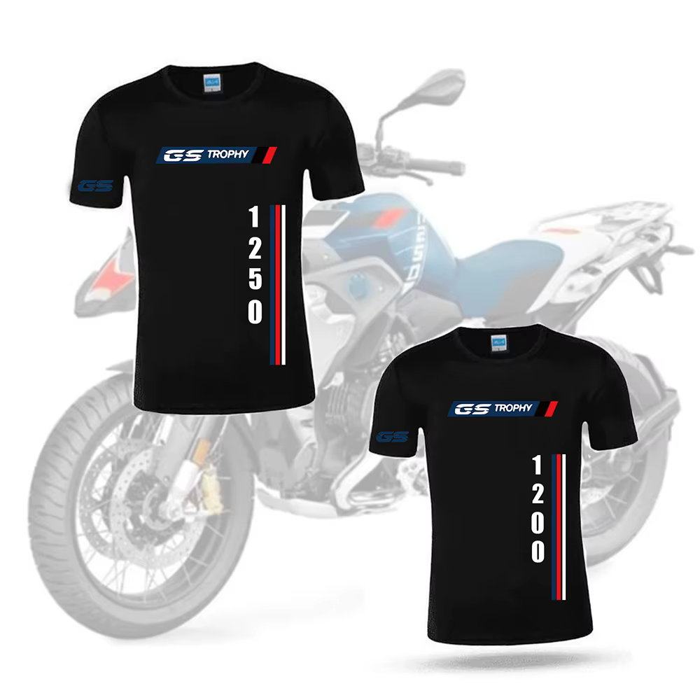 T-shirt de course de moto pour homme