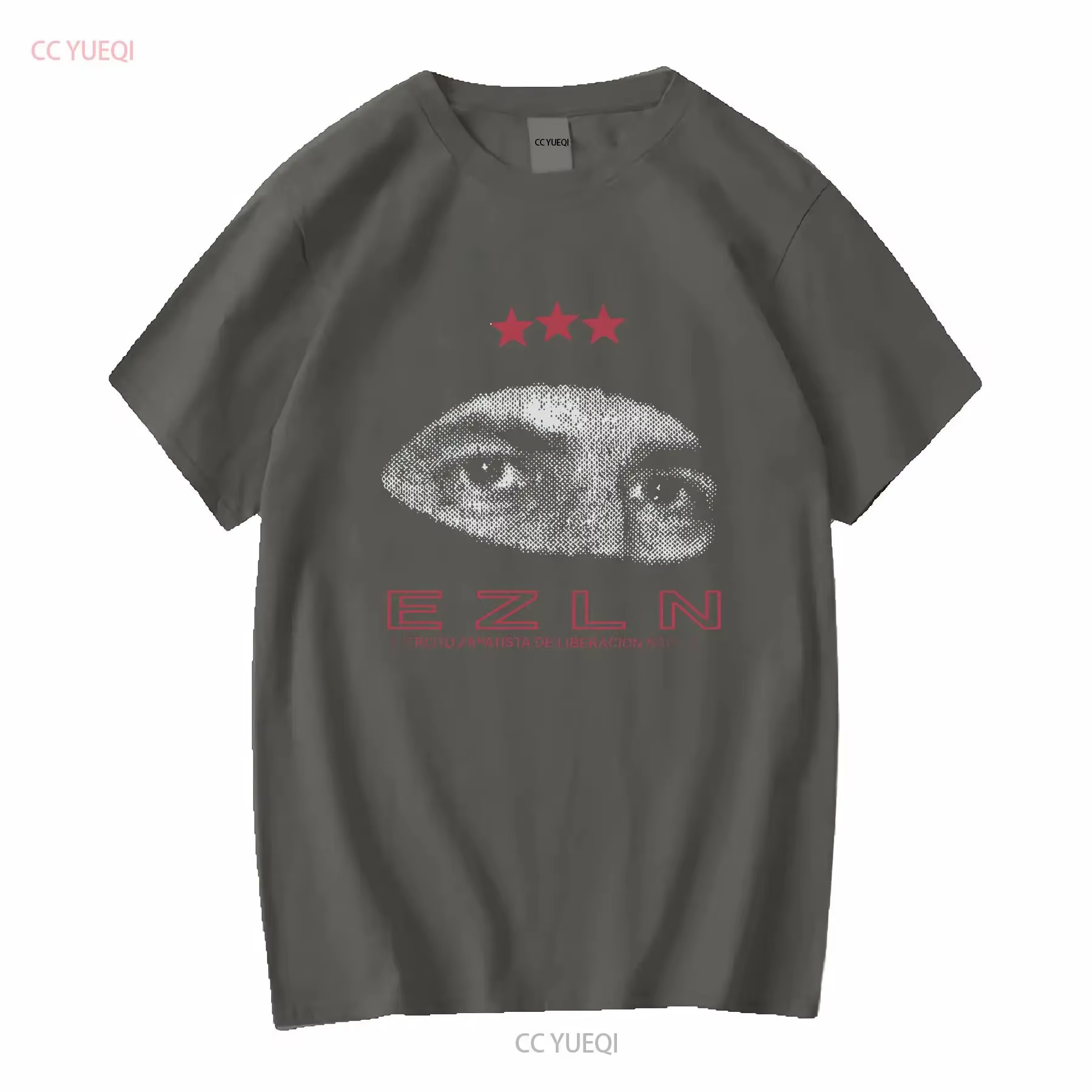 Nouveau Rare EZLN Himno Zapatista mexicains sans Latinos Comandante Marcos Emiliano Zapata rétro t-shirt double face Style Vintage