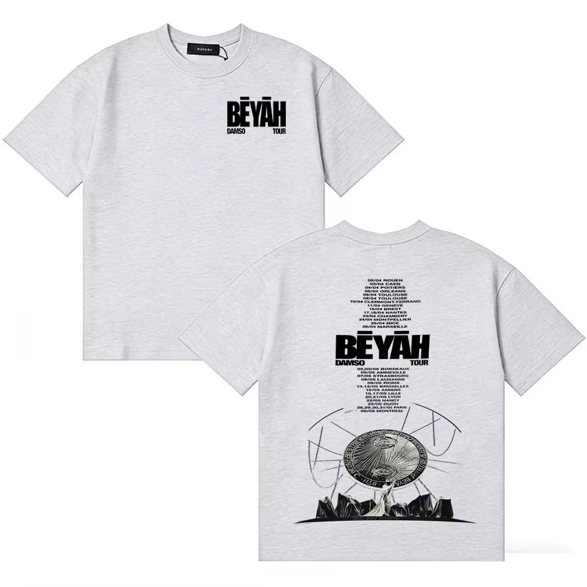 T-shirt tendance Singer Damso 2026