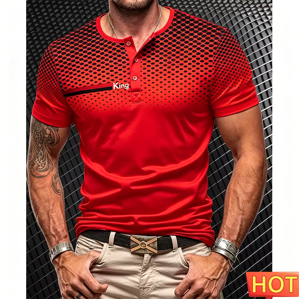 T-shirt pour homme, manches courtes