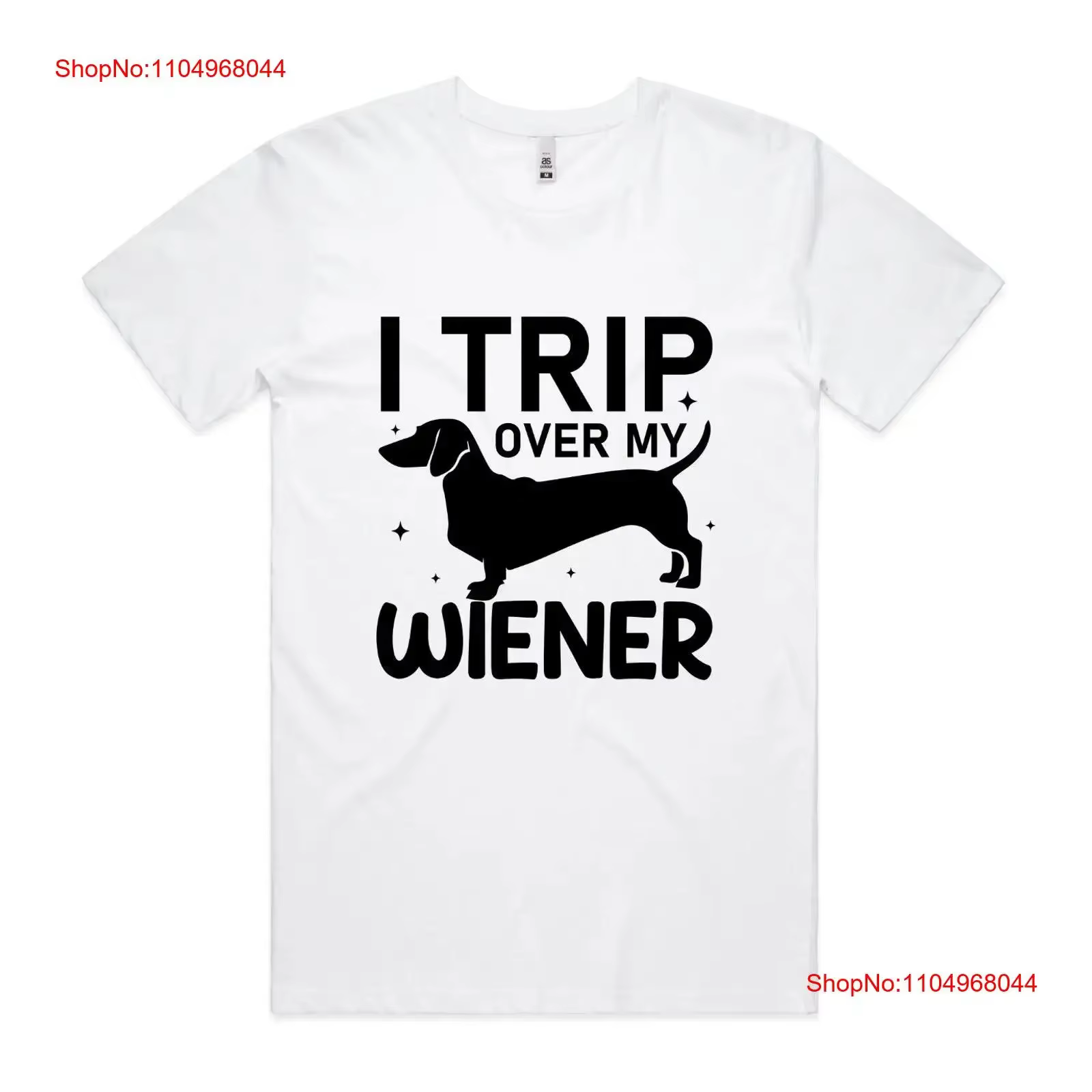 T-shirt pour homme I Tripped Over My Weiner