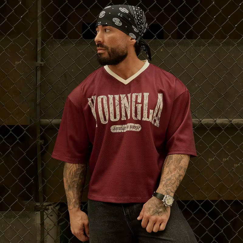 T-shirts hommes été nouveaux sport