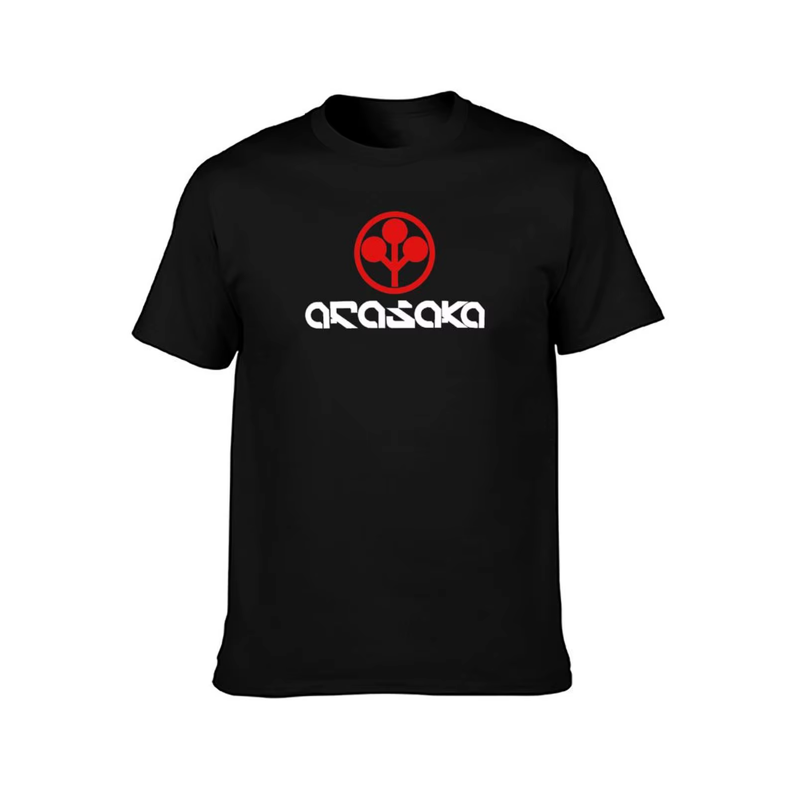 T-shirt Arasaka décontracté à coupe ample pour le travail