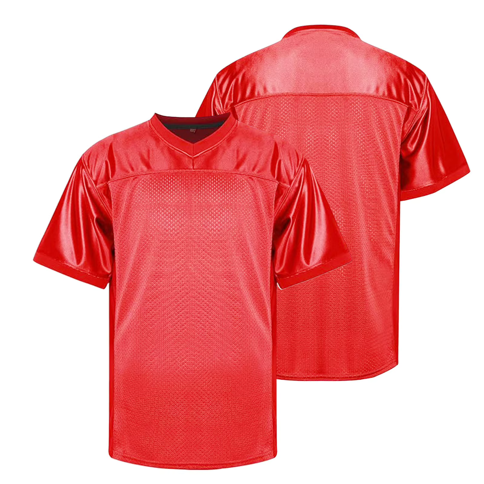 Hommes mode Simple sport t-shirt Hip Hop fête blanc Football haut taille haute t-shirts