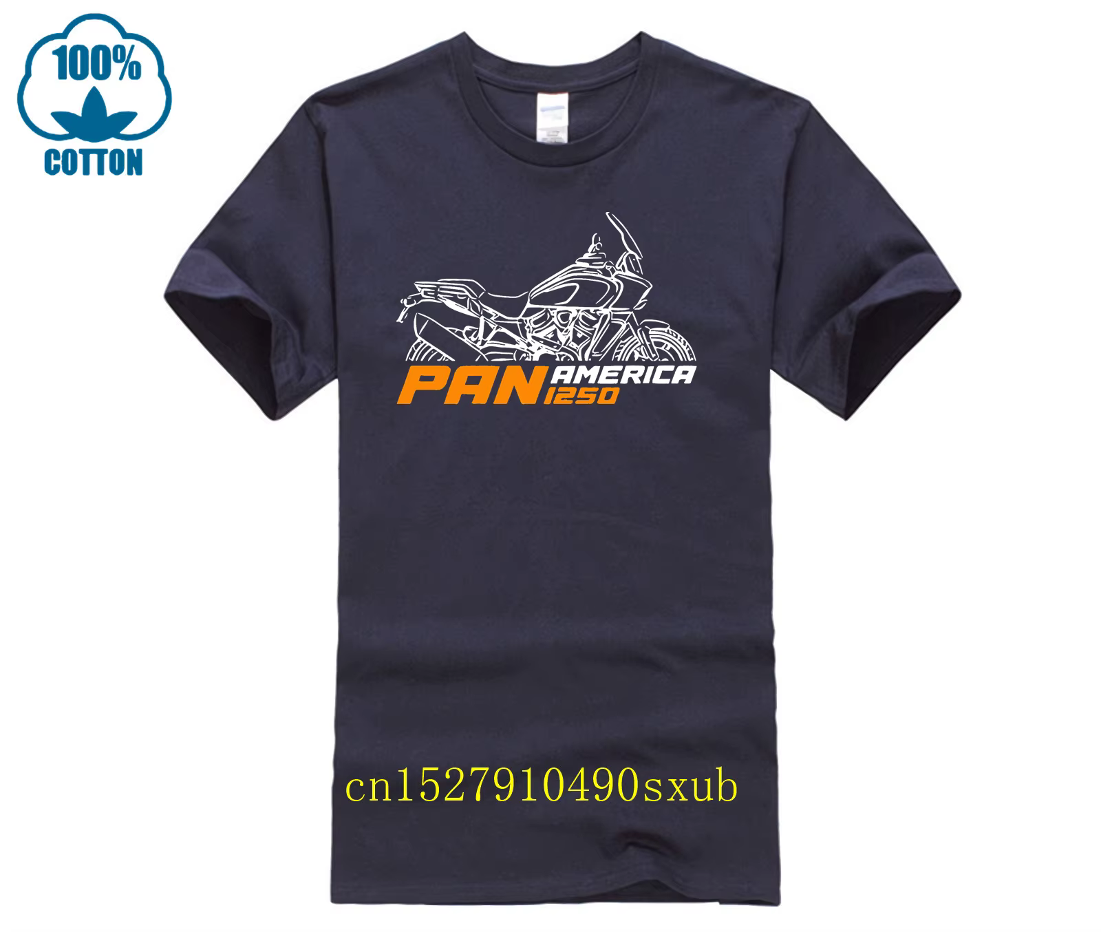 Nouveaux hommes T-shirt décontracté Harleys Pan amérique