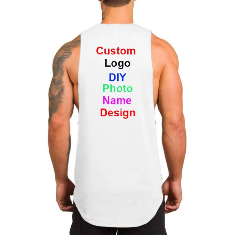 Débardeur personnalisé avec Logo/image de marque pour hommes