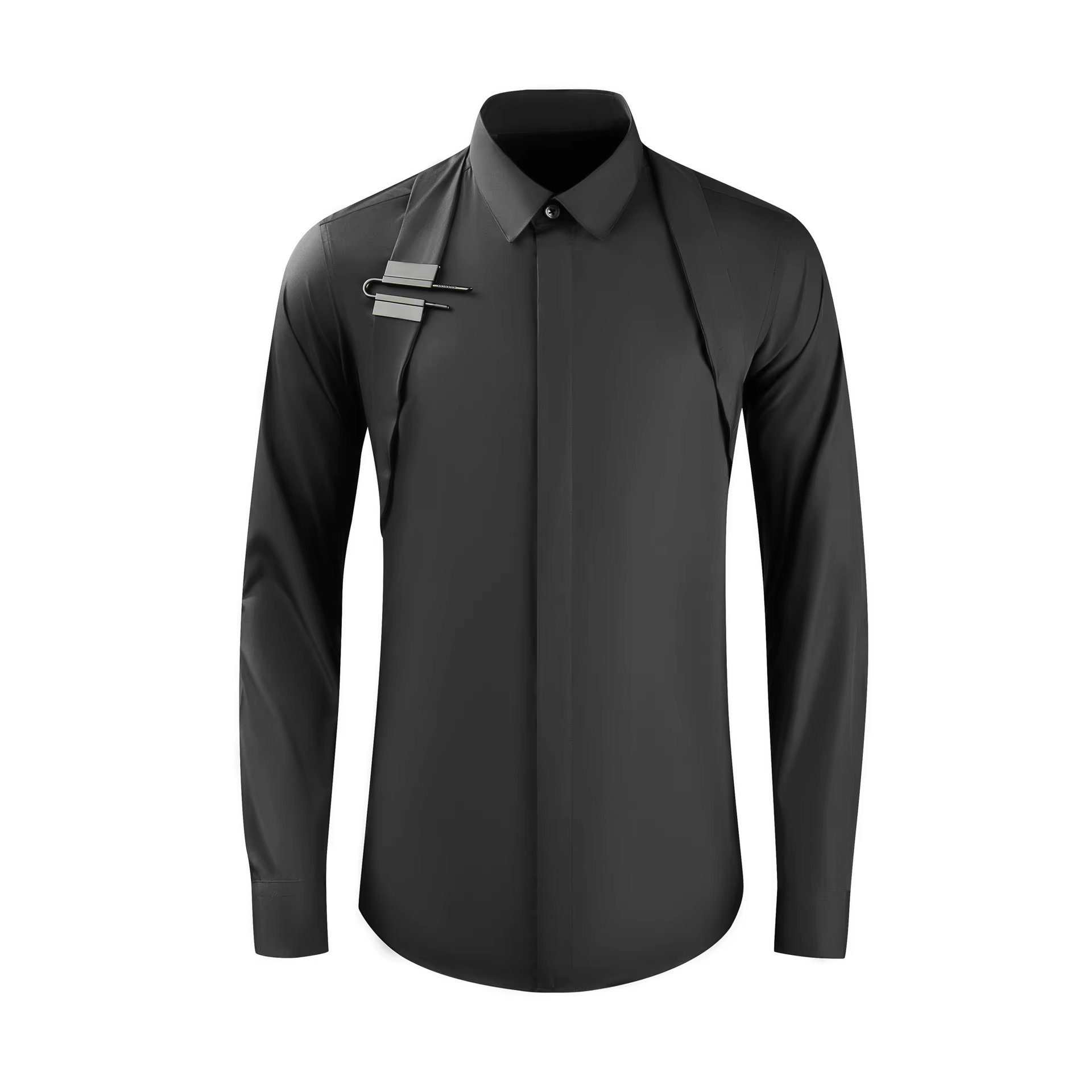 Chemise à manches longues pour hommes