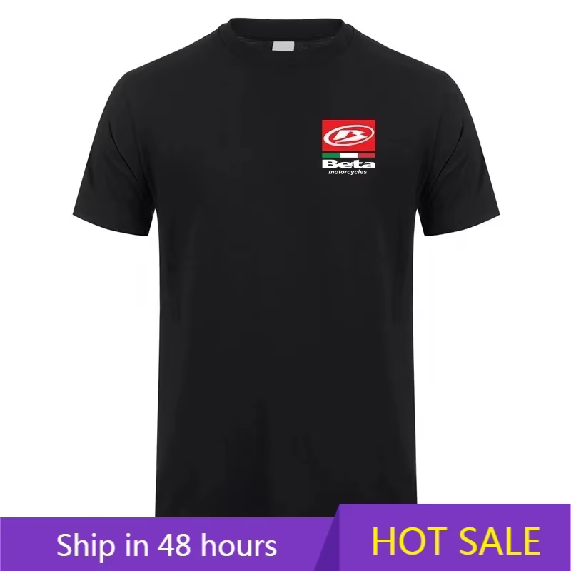 T-shirt Beta Racing pour hommes, t-shirts décontractés d'été à manches courtes, hauts cool pour hommes, t-shirt Beta