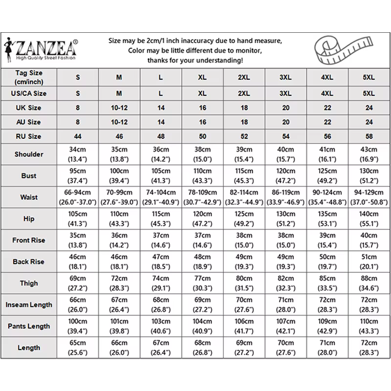 ZANZEA – ensemble 2 pièces pour femmes
