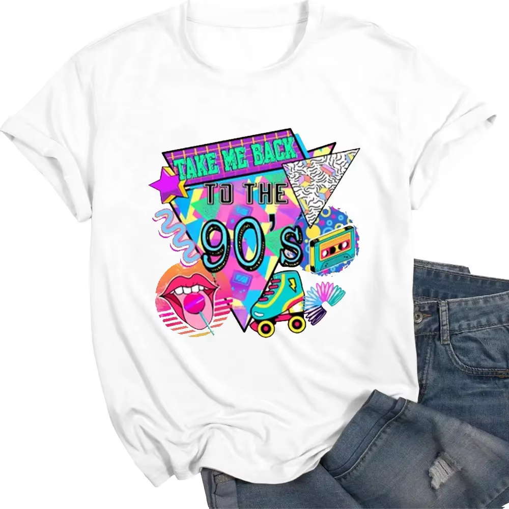 T-shirt pour femmes, I Love 90s