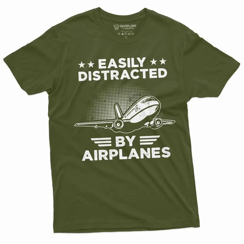 T-shirt pilote drôle pour les passionnés d'avions