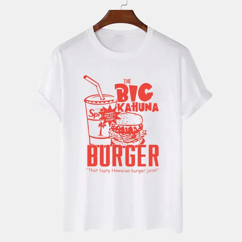 T-Shirt à Manches Courtes en Coton Blanc pour Femme