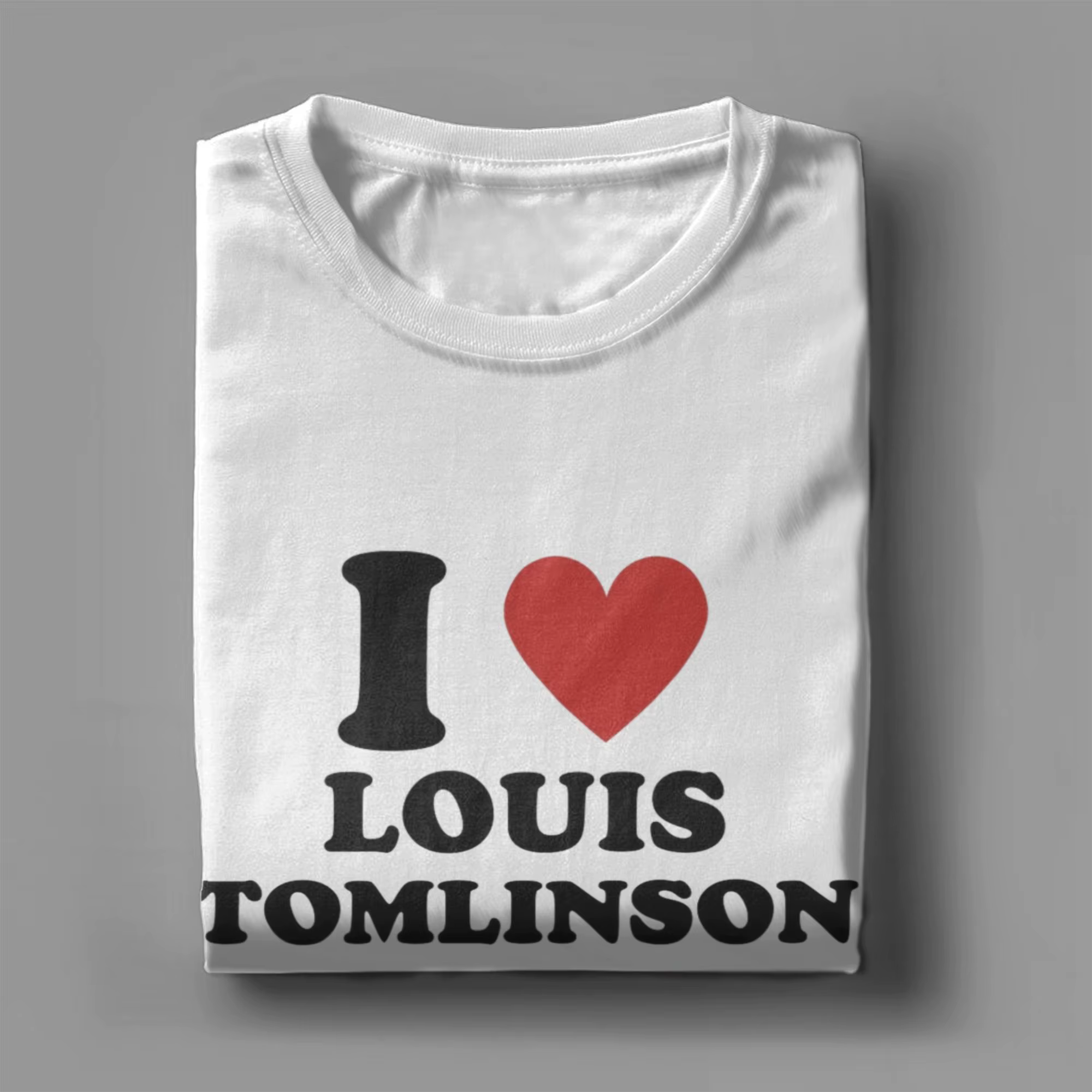 T-Shirts pour hommes, j'aime Louis Tomlinson