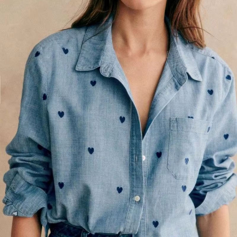 Chemise à manches mi-longues