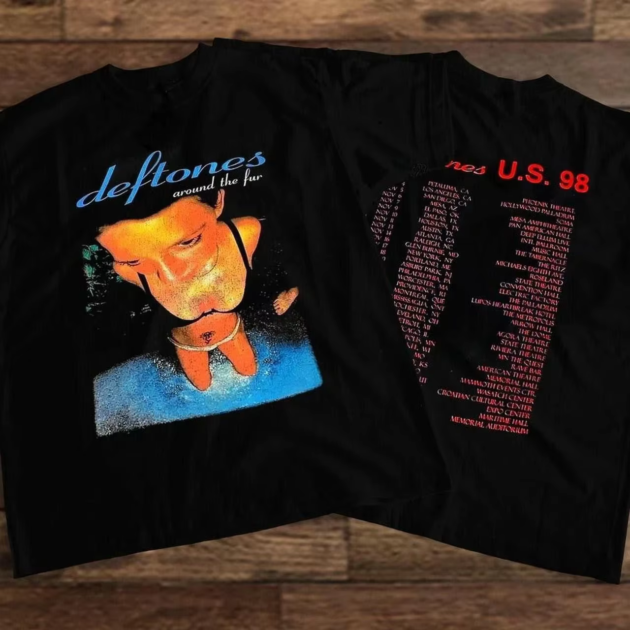 T-shirt Deftones pour hommes