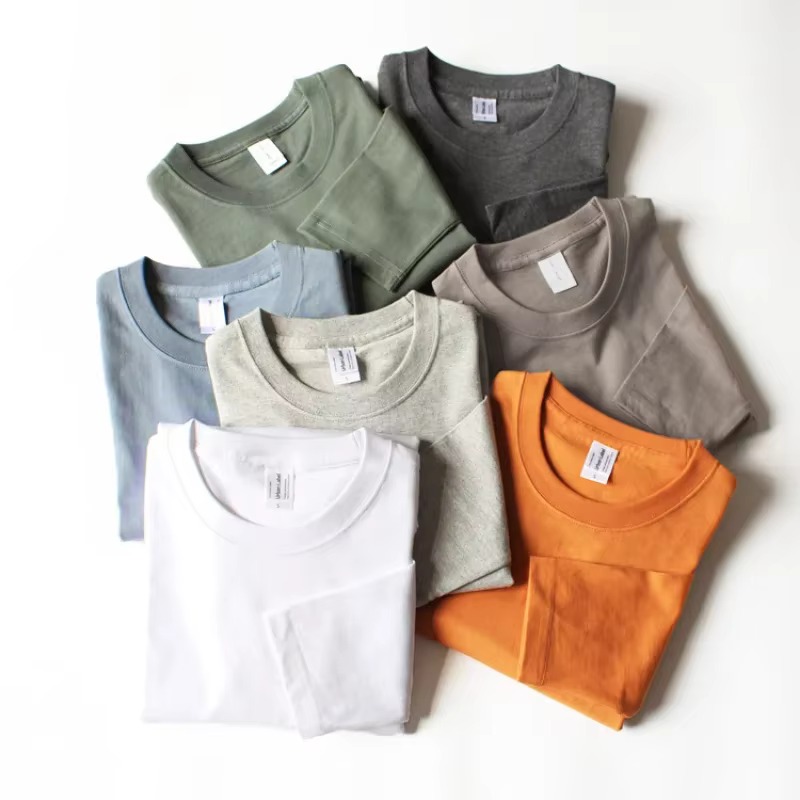 T-shirt manches longues à col rond pour homme