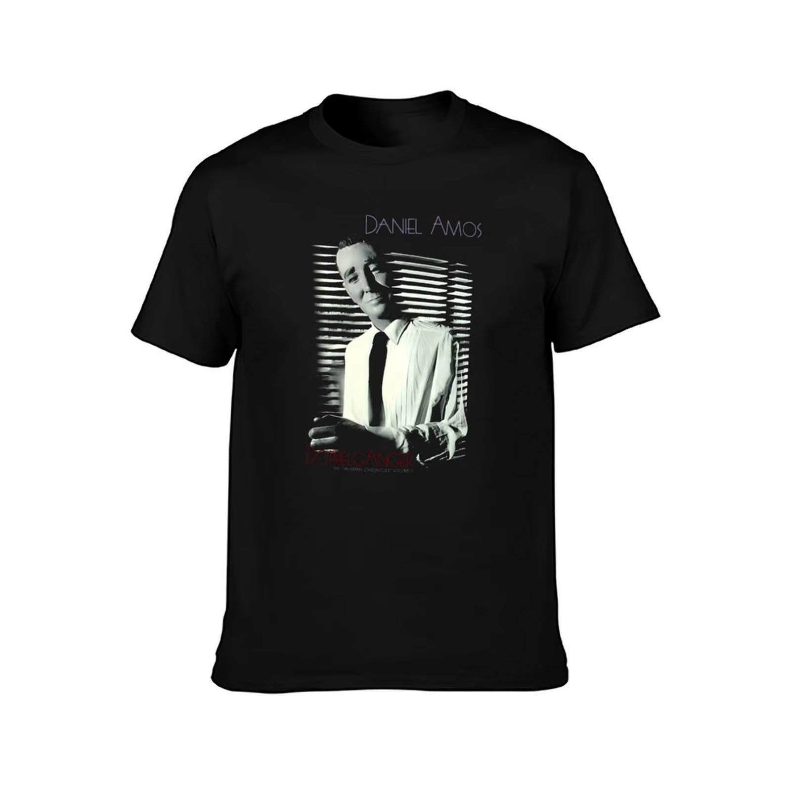 Daniel Amos - DA - T-shirt Doppelganger décontracté, style streetwear basique