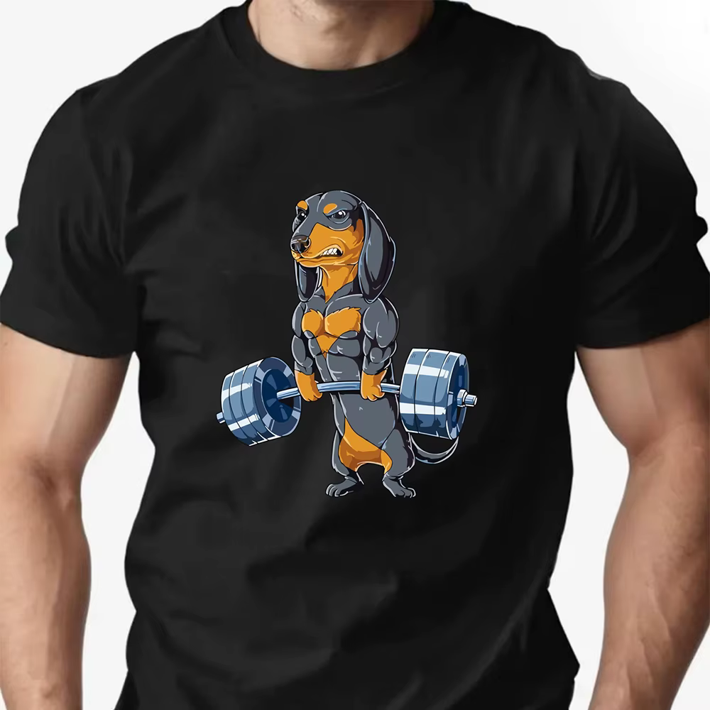 T-Shirt de sport 100% coton pour hommes