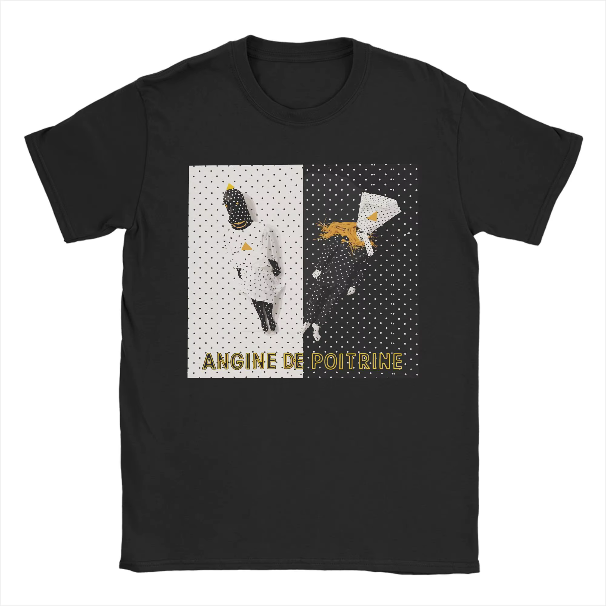 T-shirt Angine de Poitrine Band pour hommes et femmes