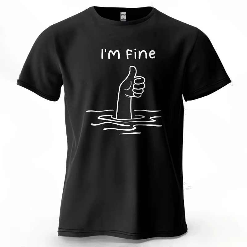 T-shirt pour homme 100% coton