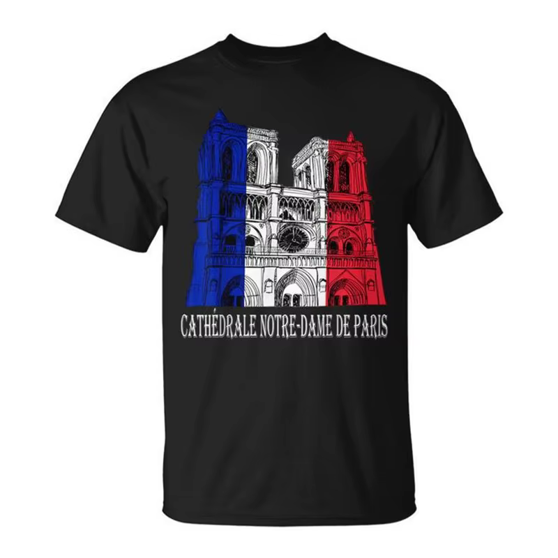 T-shirt en coton à manches courtes pour hommes