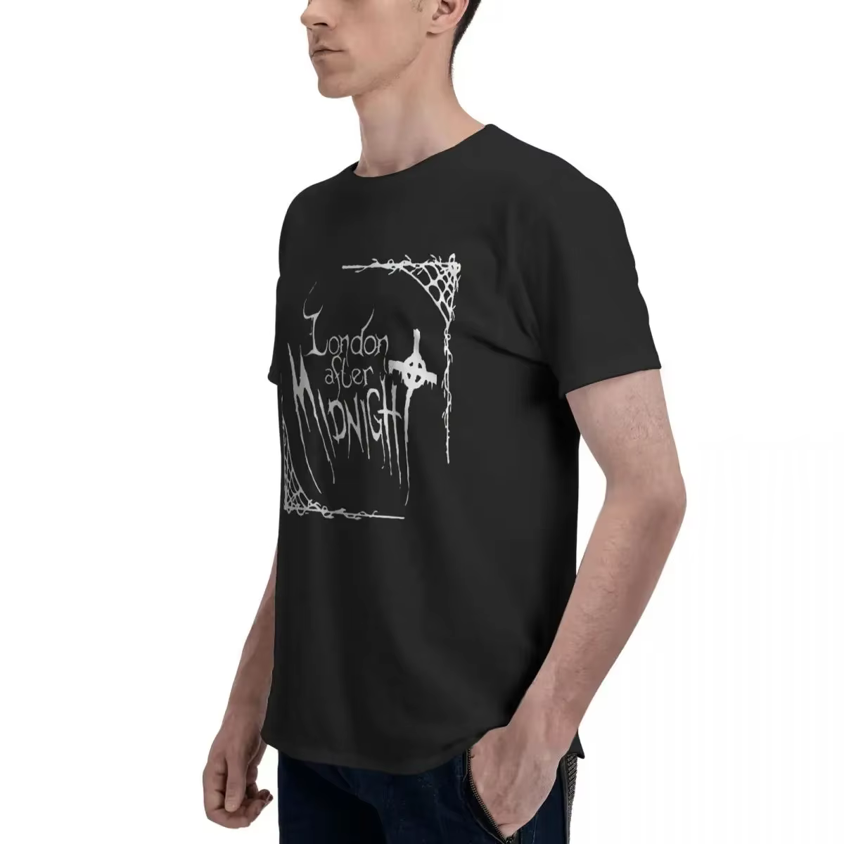 T-shirt London After Midnight en coton pour hommes