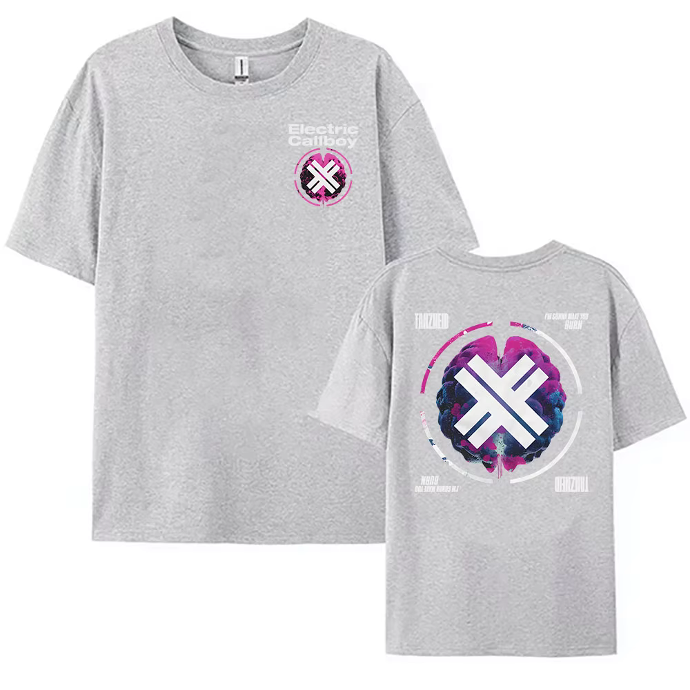 T-shirt unisexe en coton à manches courtes