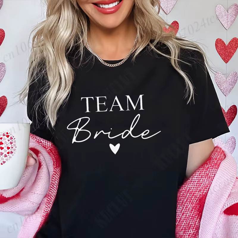 T-shirt de fête prénuptiale pour femmes