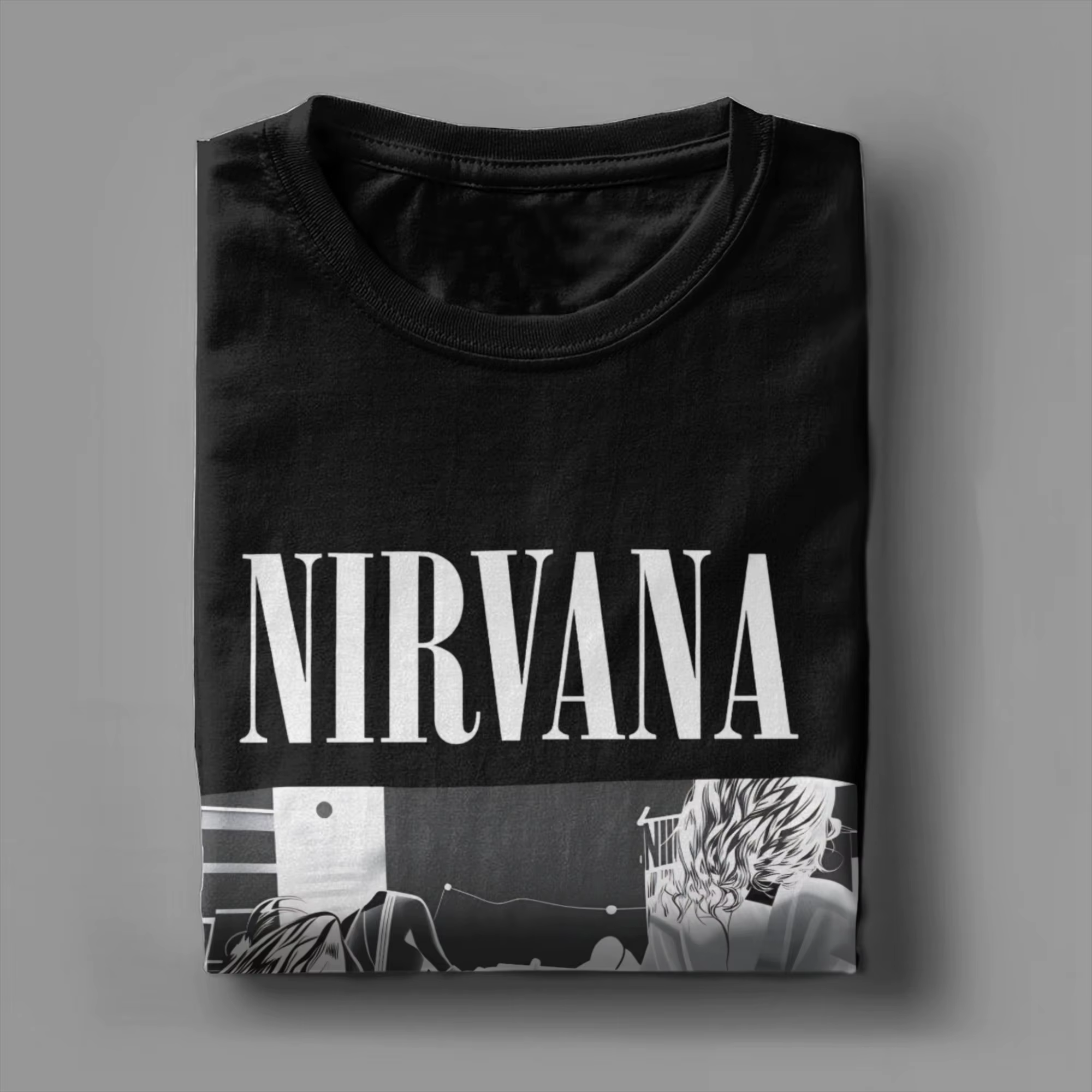 T-shirt Nirvana Angel Band pour hommes