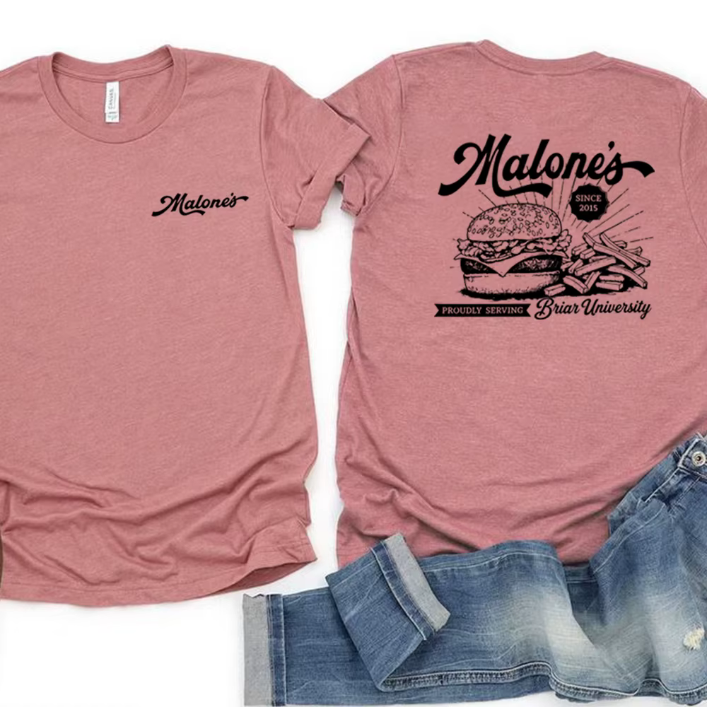 T-shirt Vintage Diner de Malone