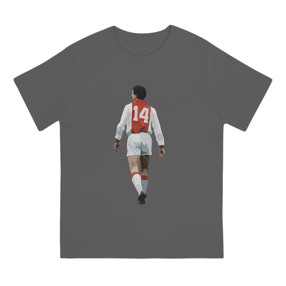 T-shirt Manches Courtes Col Ras du Cou pour Homme