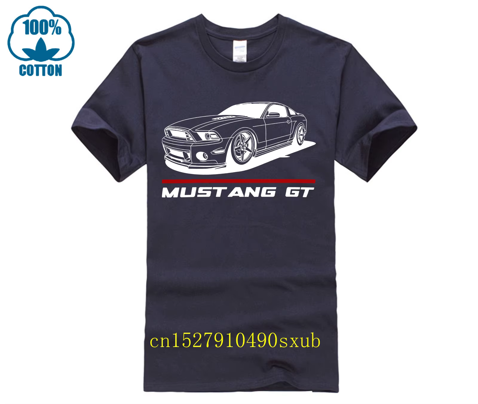 T-Shirt Premium pour les Fans de voitures Ford Mustang GT 2011, cadeau de noël, col rond, cool pour hommes