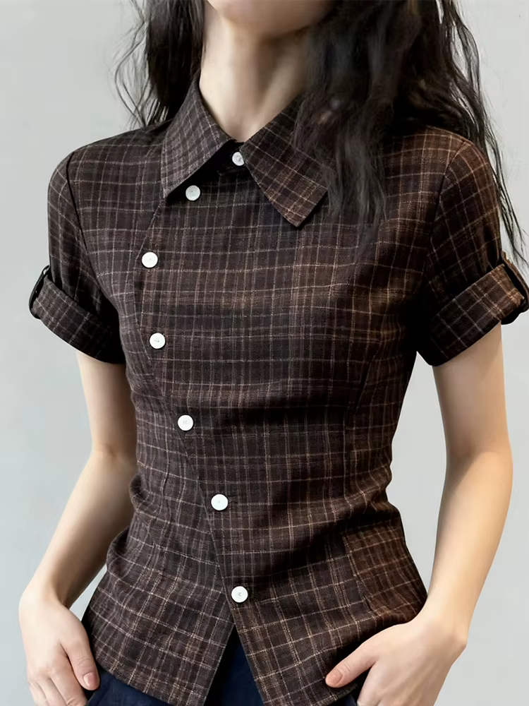 Aoaiiys T-shirt tendance pour femme