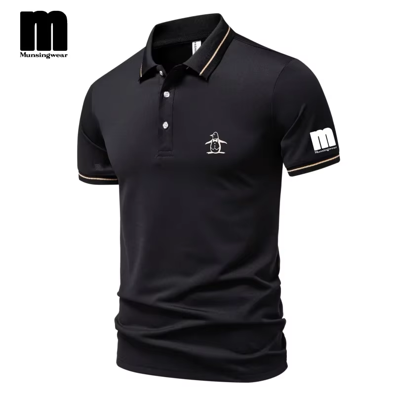 Vêtements de Golf 2026 été nouveau luxe de haute qualité séchage rapide mode hommes et femmes sport à manches courtes