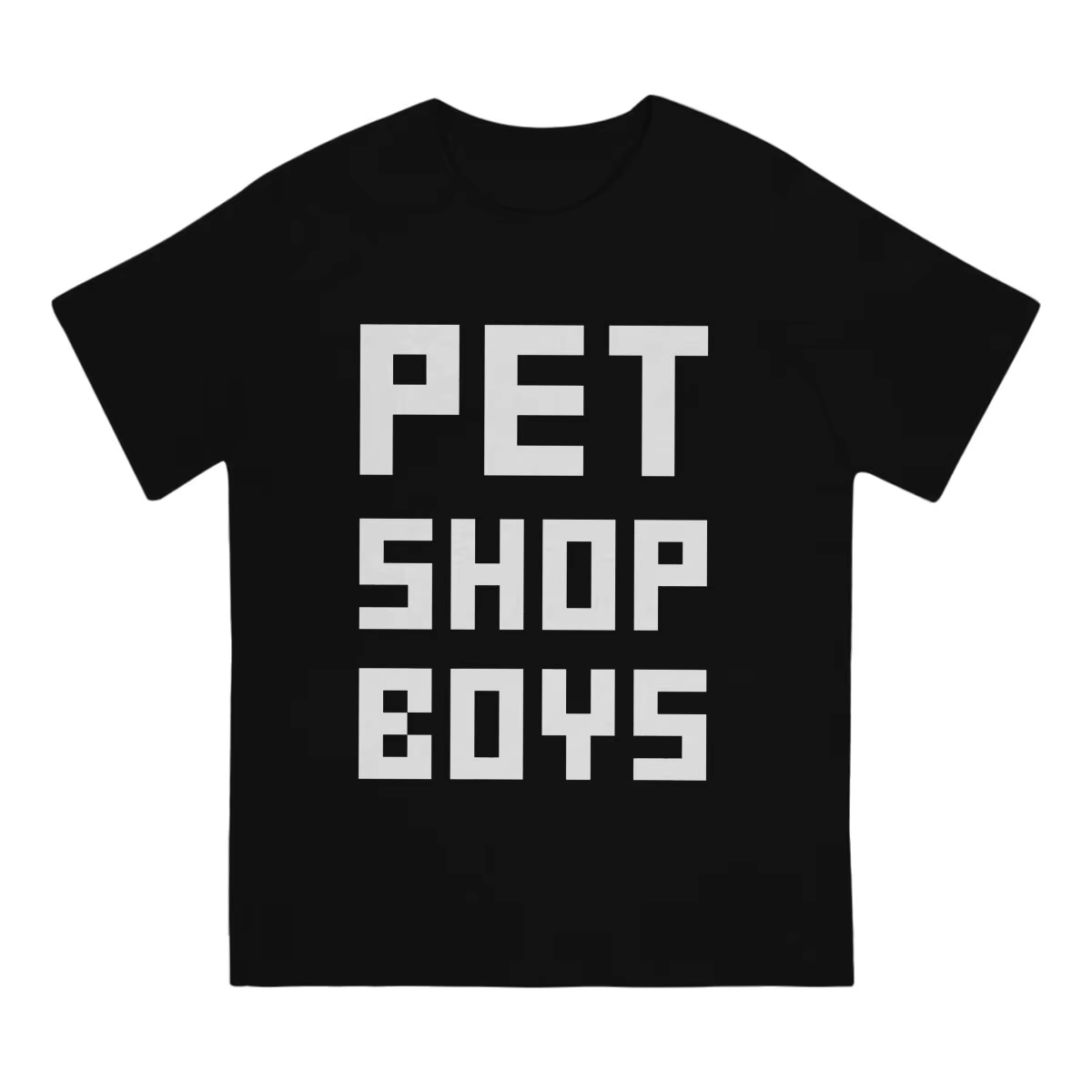 T-shirt basique à col rond pour hommes