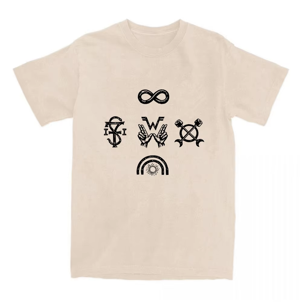 Weezer Shine Again – T-shirt unisexe en coton à manches courtes