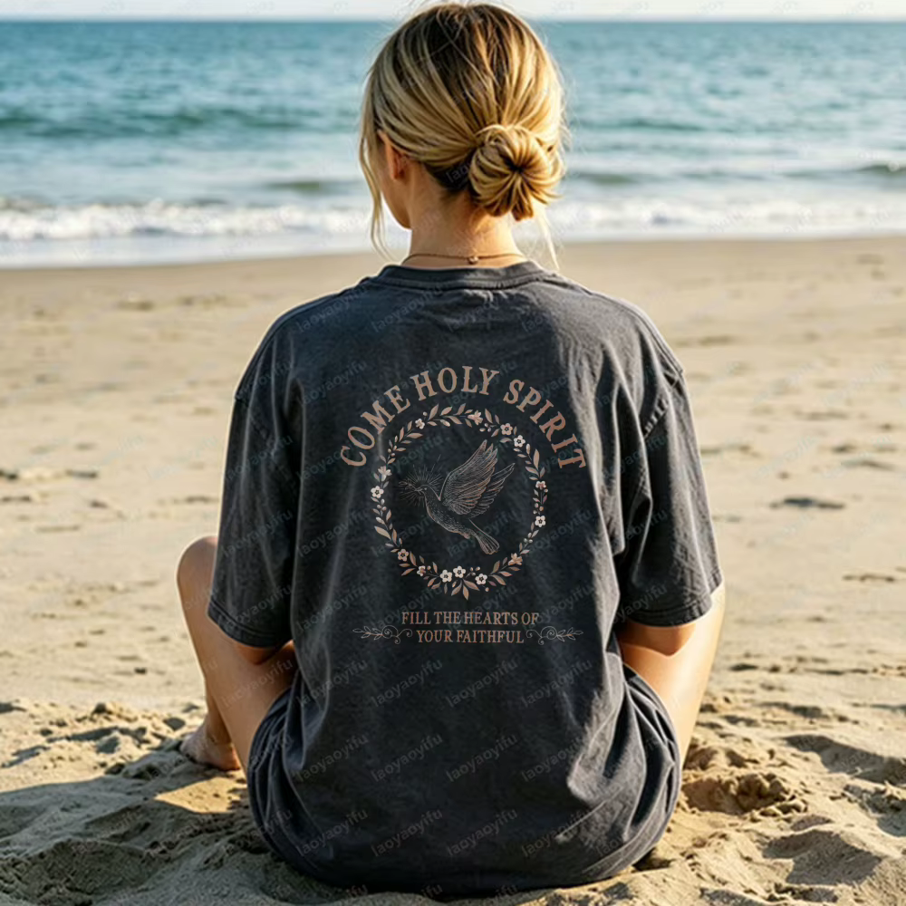T-shirts « Venez Esprit Saint » pour femmes