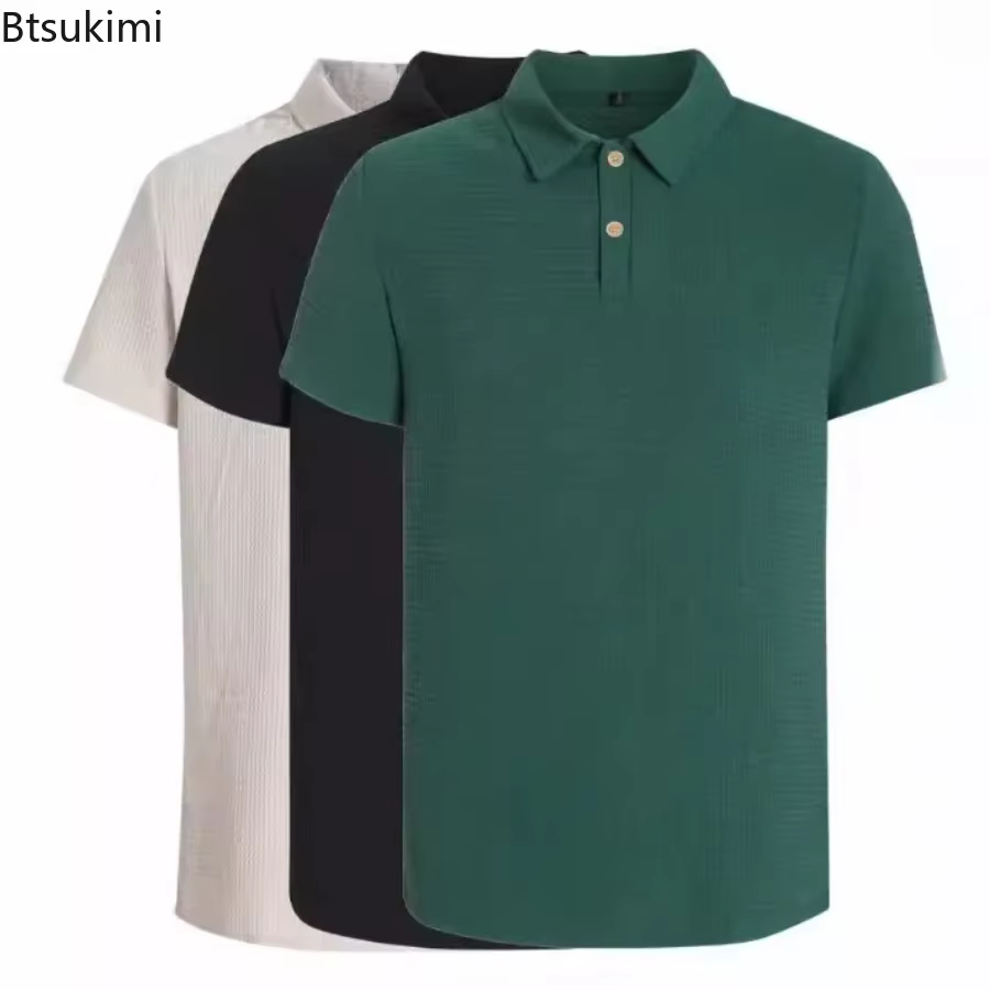 Polo homme uni slim de qualité supérieure