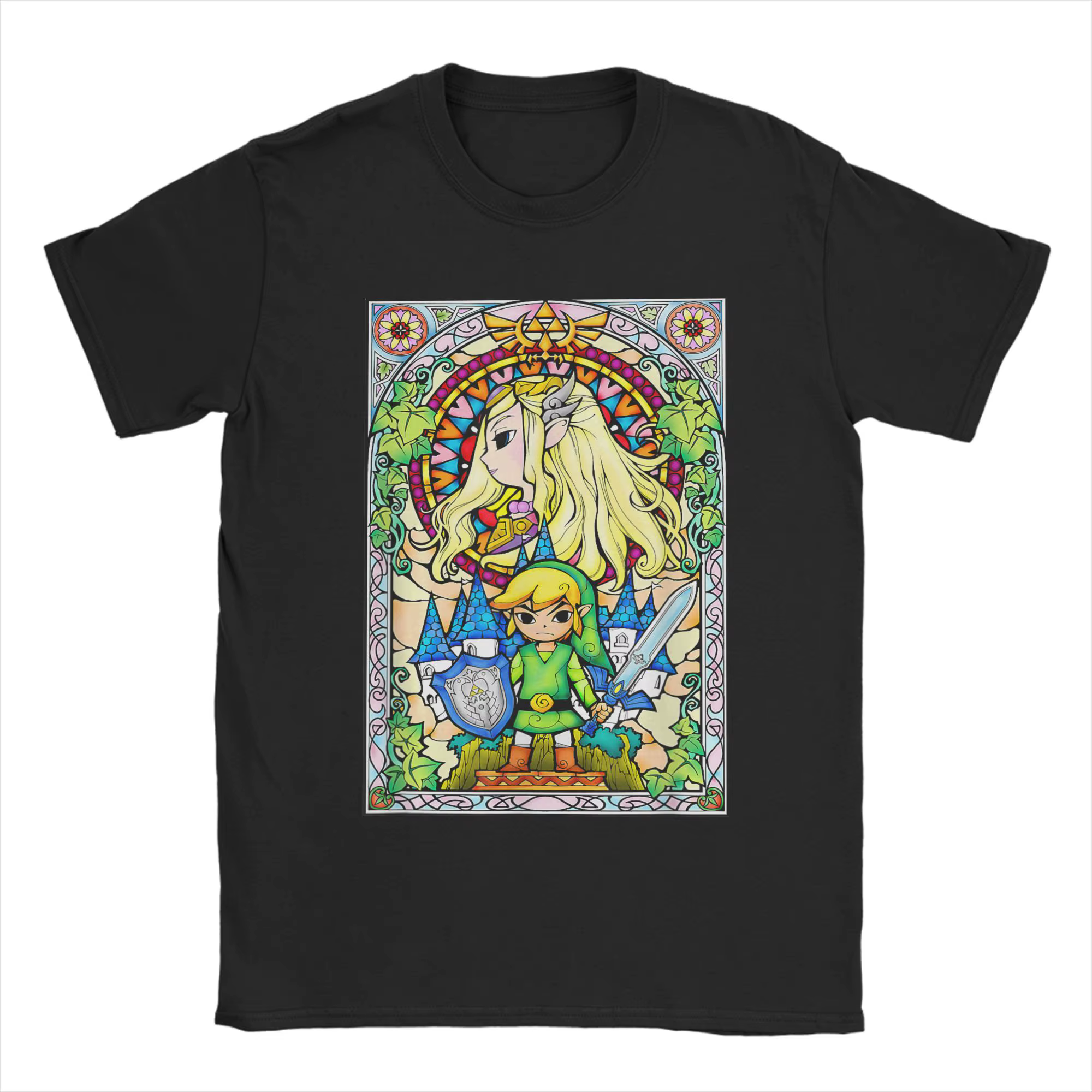 Zeldas Wind Waker T-shirt en verre teinté pour hommes